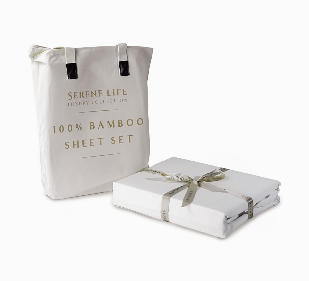 Bamboo Bed Sheet Set - Serene lIfe NZ Ltd